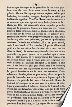 Page de la relation de Barthélemy Bruguière
