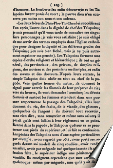 Page de la relation de Barthélemy Bruguière