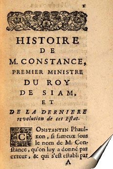 Page de la relation du père d'Orléans