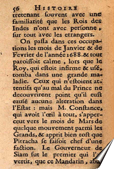 Page de la relation du père d'Orléans