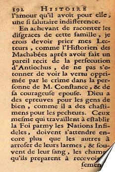 Page de la relation du père d'Orléans