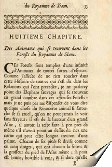 Page de la relation de Nicolas Gervaise