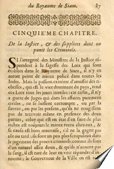 Page de la relation de Nicolas Gervaise