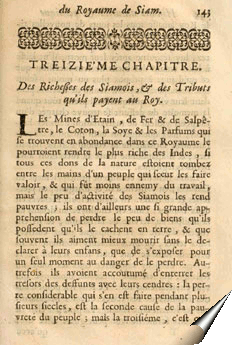 Page de la relation de Nicolas Gervaise