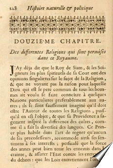 Page de la relation de Nicolas Gervaise