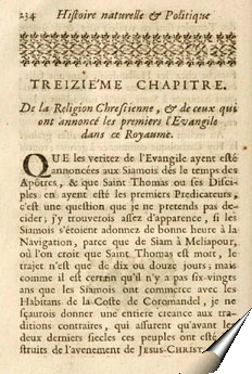 Page de la relation de Nicolas Gervaise