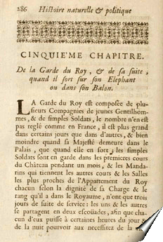 Page de la relation de Nicolas Gervaise