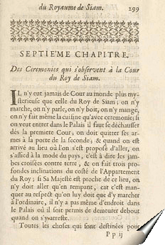 Page de la relation de Nicolas Gervaise