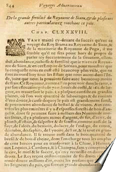 Page de la relation de Fernard Mendez Pinto