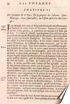 Page de la relation de Jan Struys