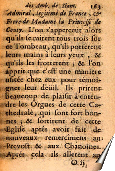 Page du Mercure Galant