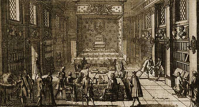 Frontispice du 1er livre de la relation du père Tachard