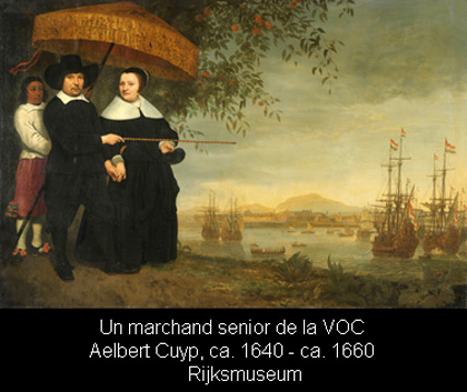 Un marchand senior de la VOC
