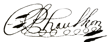 signature de Phaulkon