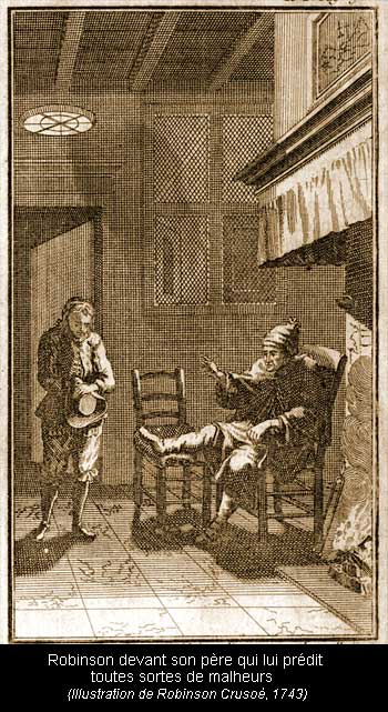 Illustration de Robinson Crusoé