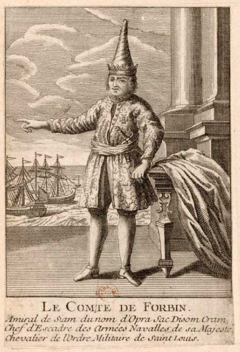 Le comte de Forbin, amiral de Siam